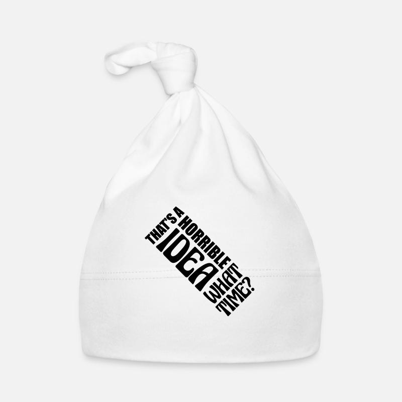 C’est une idée horrible Bonnet bio Bébé