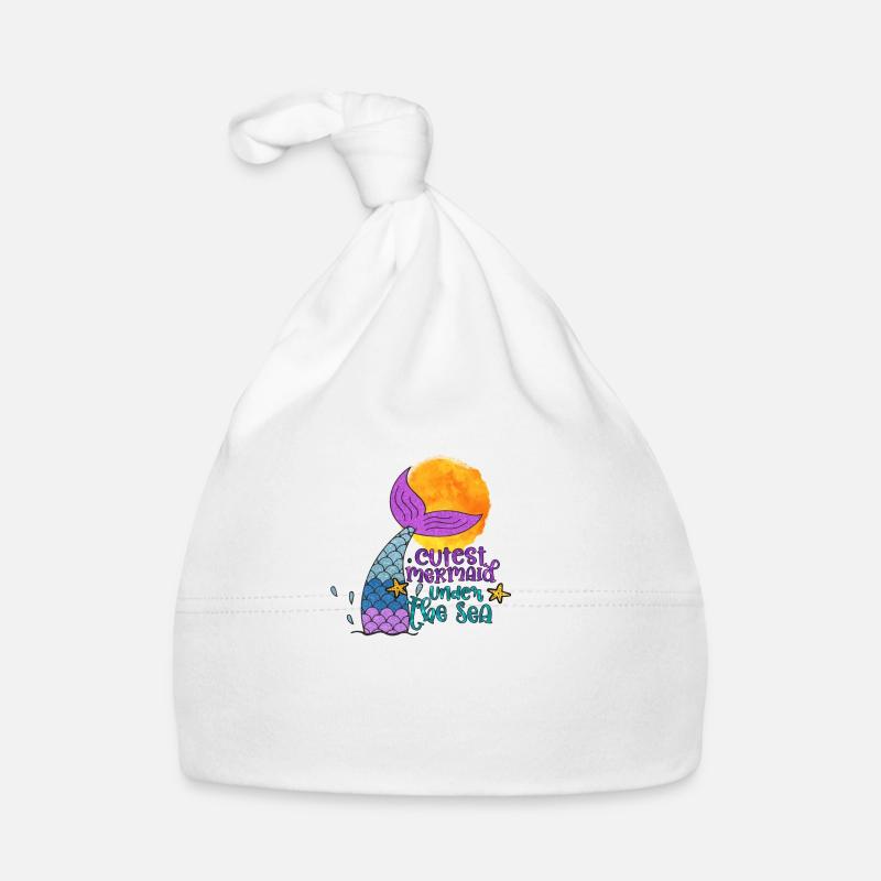 Ocean Sublimation Organic Baby Cap