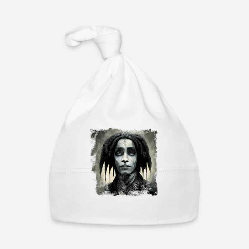 Gothic Rasta Baby Bio-Mütze