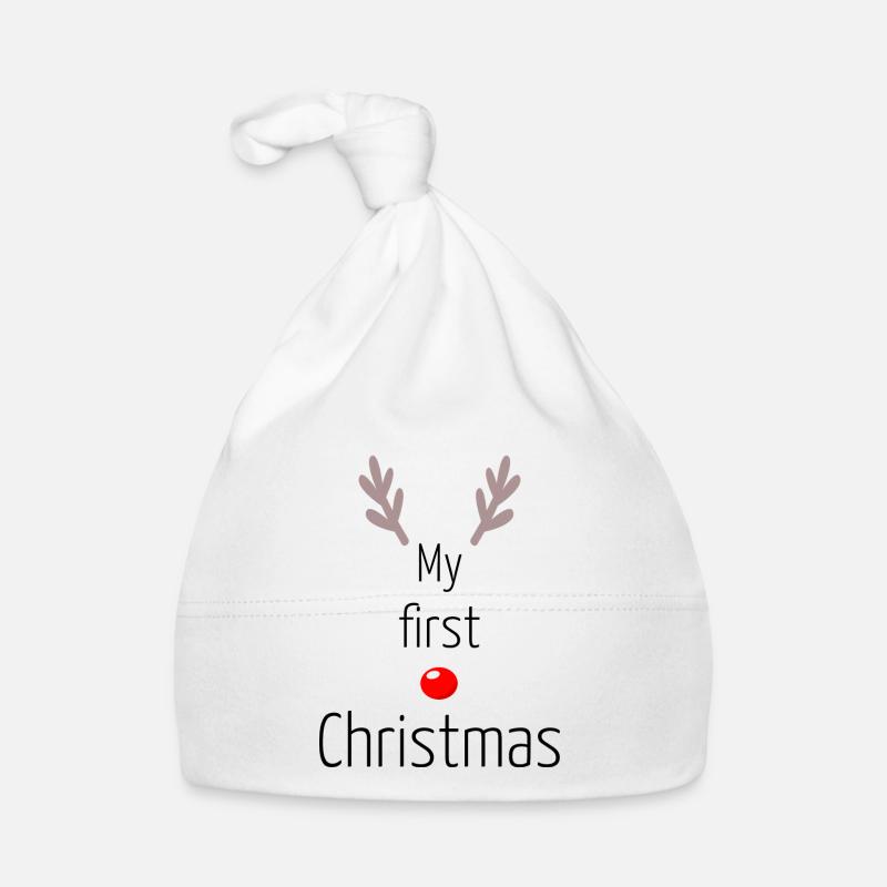 Mon premier Noël Bonnet bio Bébé