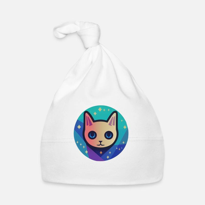 Astro Cat Organic Baby Cap
