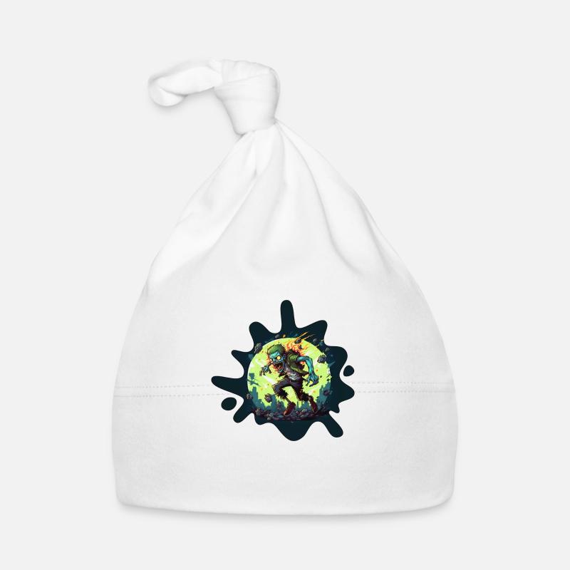 Zombie Nucléaire Bonnet bio Bébé