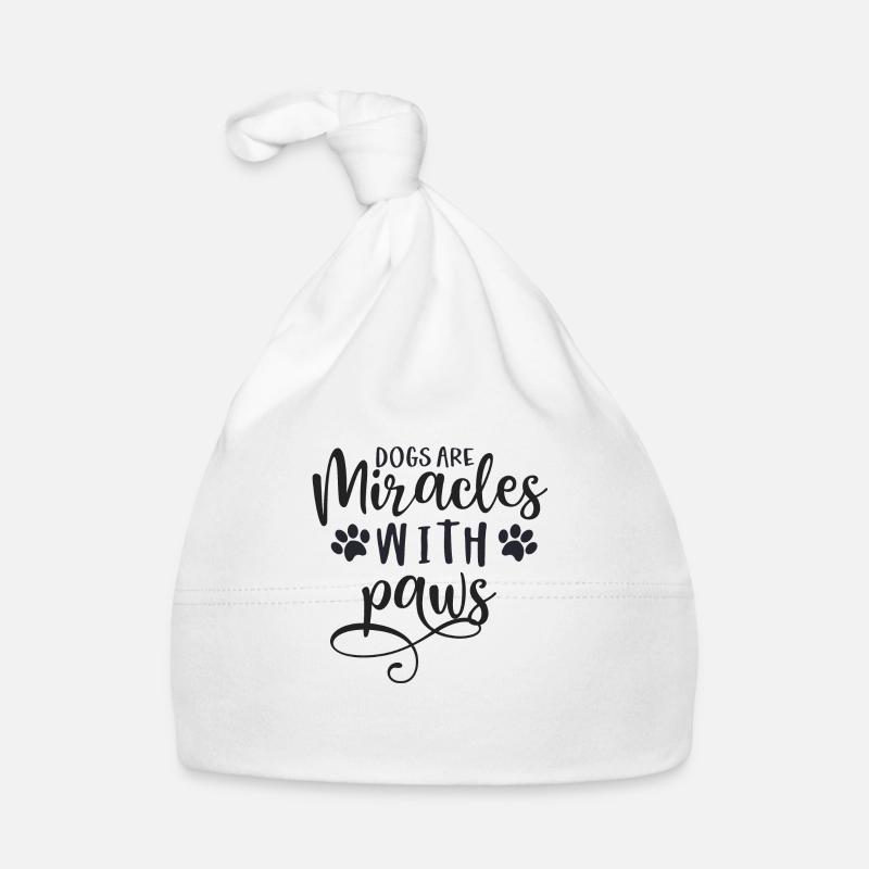 Hunde sind Liebe Baby Bio-Mütze