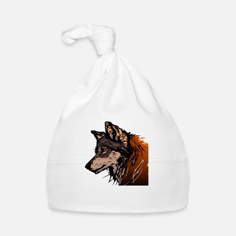 Der Wolf Baby Bio-Mütze