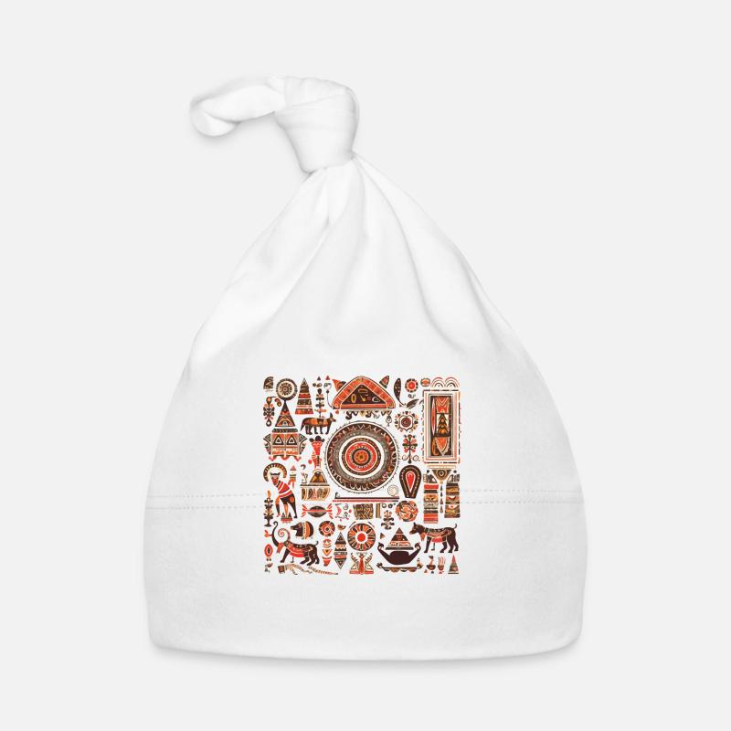 African folklore Organic Baby Cap