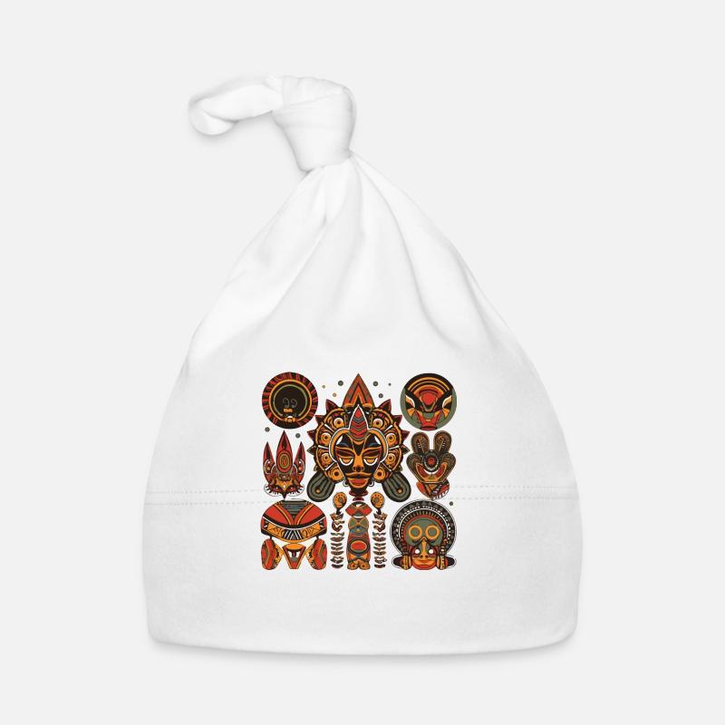 Traditionelles afrikanisches Design Baby Bio-Mütze