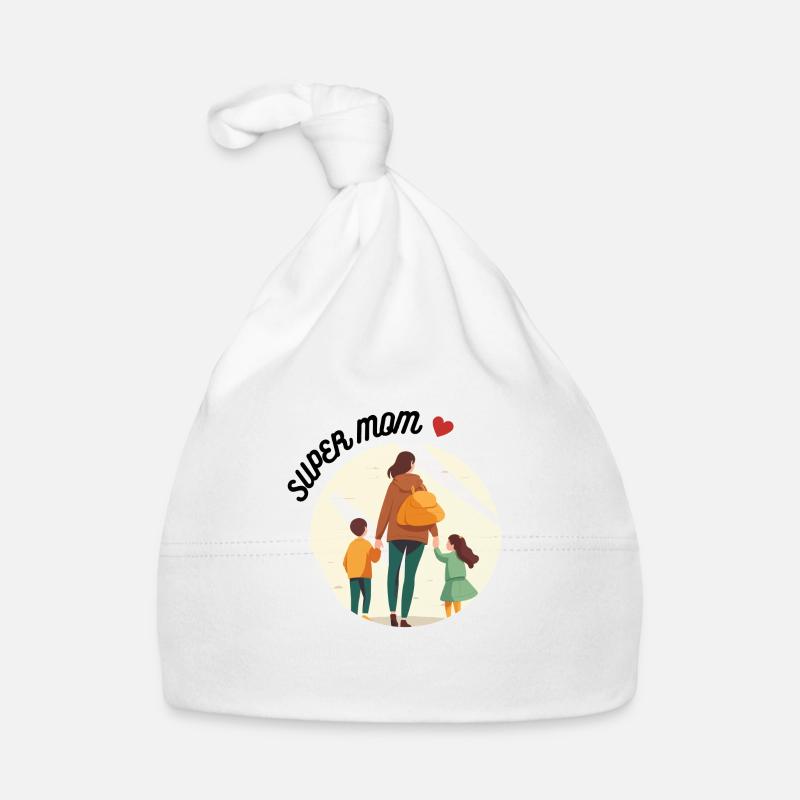 Super maman Bonnet bio Bébé