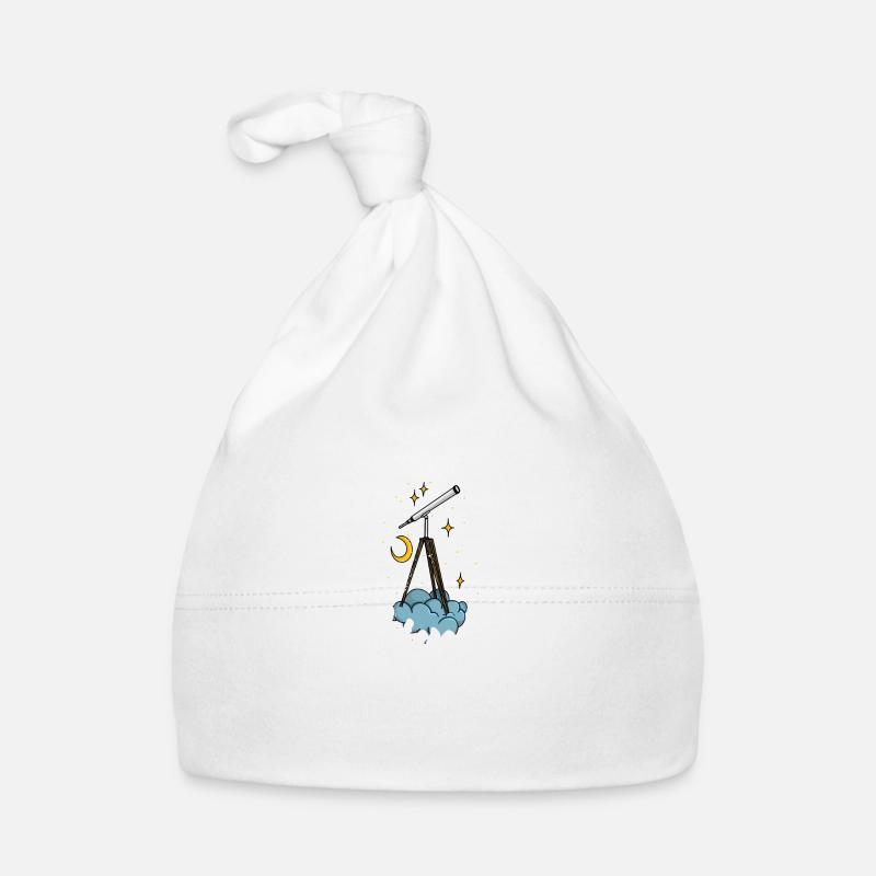 Space Stars Planets Telescope Astronomy Bonnet bio Bébé
