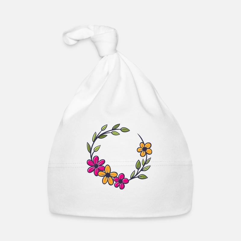 Flower Blume Pflanze Baby Bio-Mütze