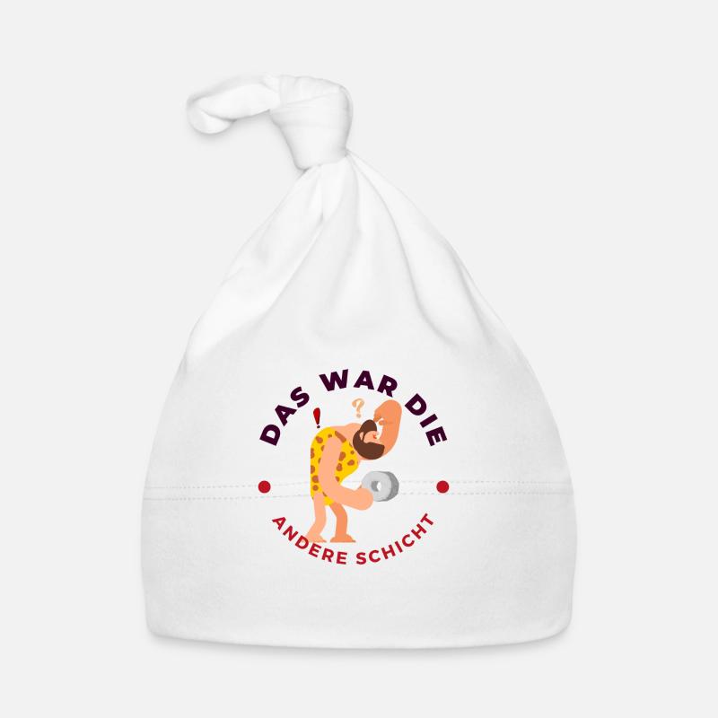 Das war die andere Schicht Baby Bio-Mütze