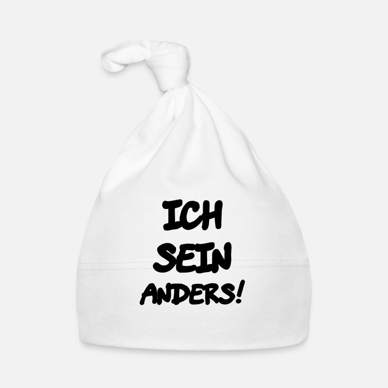 ich sein anders Baby Bio-Mütze