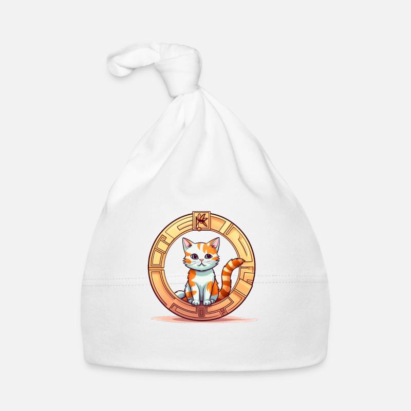 Marque de commerce Funny Cat Bonnet bio Bébé