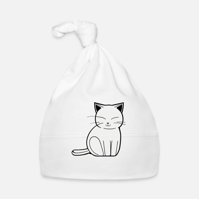 Chat mignon Bonnet bio Bébé