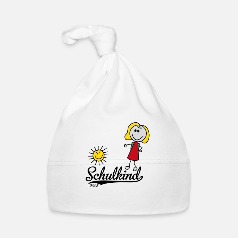 Schulkind 2023 Baby Bio-Mütze