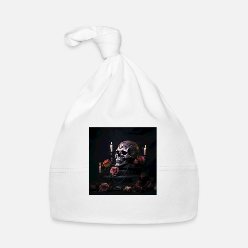 Transience - T-shirt gothique design Bonnet bio Bébé