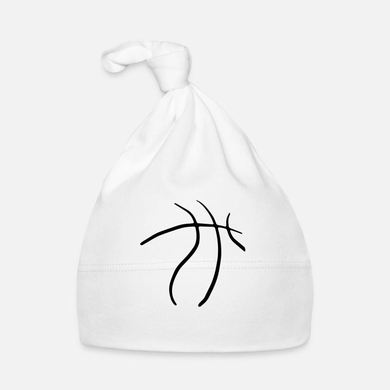 Basketball 47 Organic Baby Cap