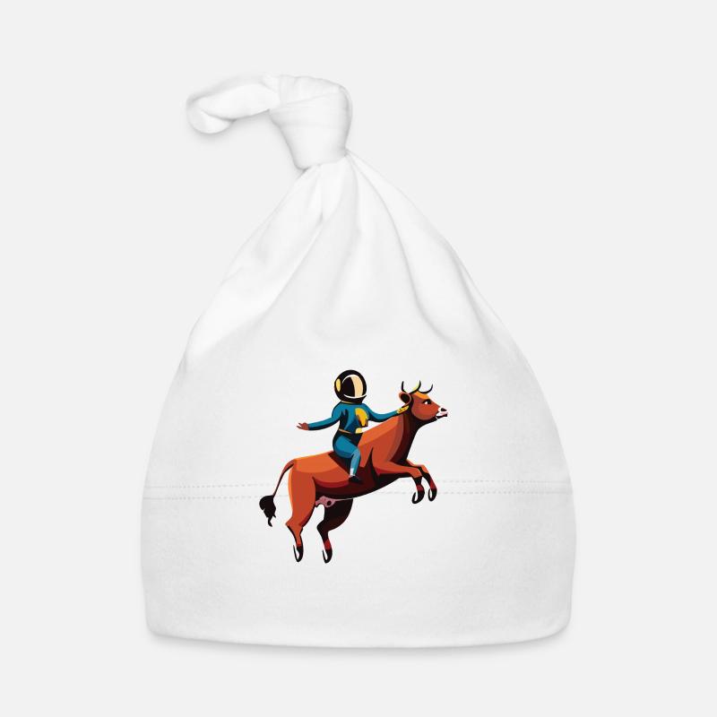 Austronauten-Reiten Baby Bio-Mütze