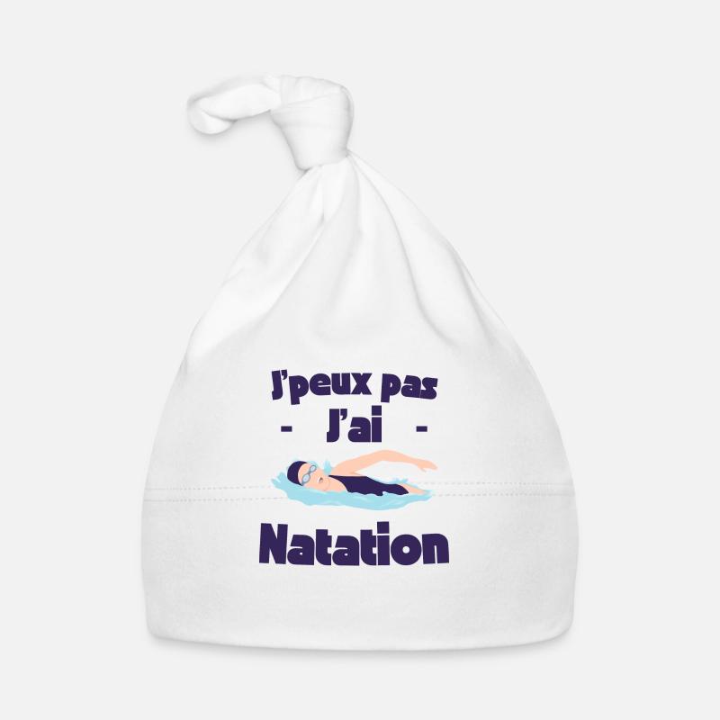 J'peux pas j'ai natation Bonnet bio Bébé