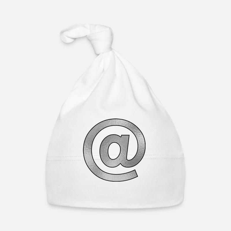 Signe @ Argent Bonnet bio Bébé