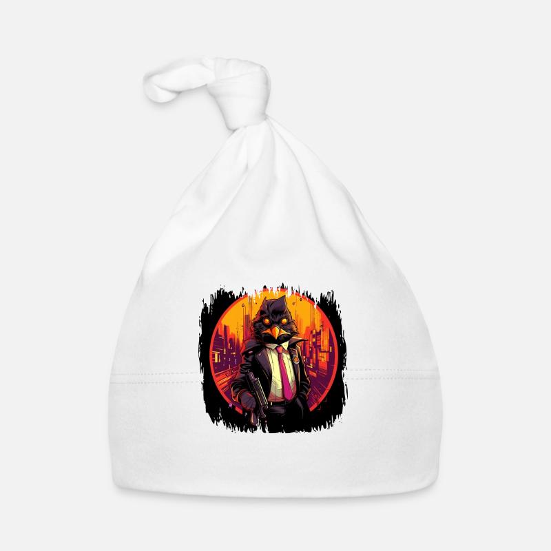 Gentoo Pingouin Drôle Joyeux Humour Danseur Bonnet bio Bébé