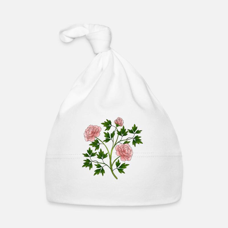 Flowers Organic Baby Cap