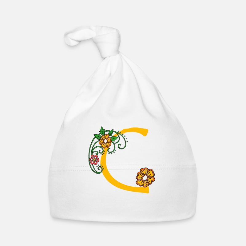 Flower 30 C Organic Baby Cap