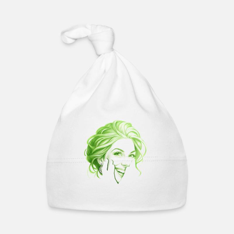 Emerald Lady Organic Baby Cap