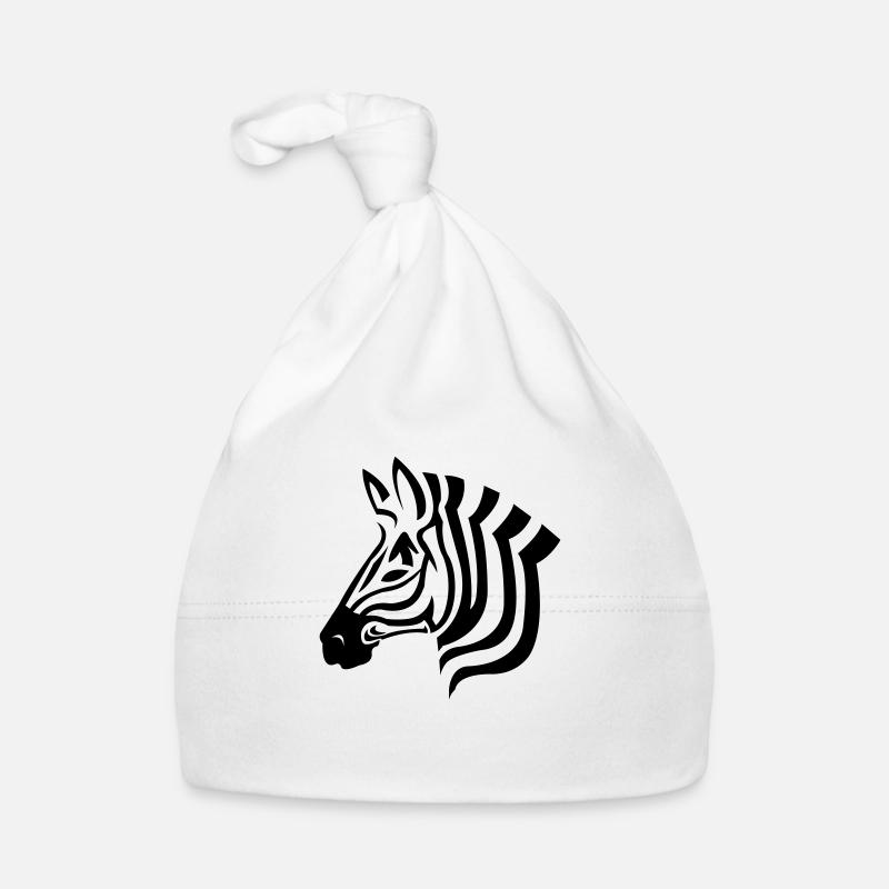 zèbre Bonnet bio Bébé