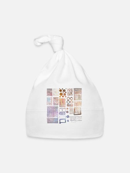 Graphics - Organic Baby Cap - white - Front
