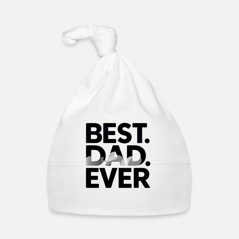 best dad ever Organic Baby Cap