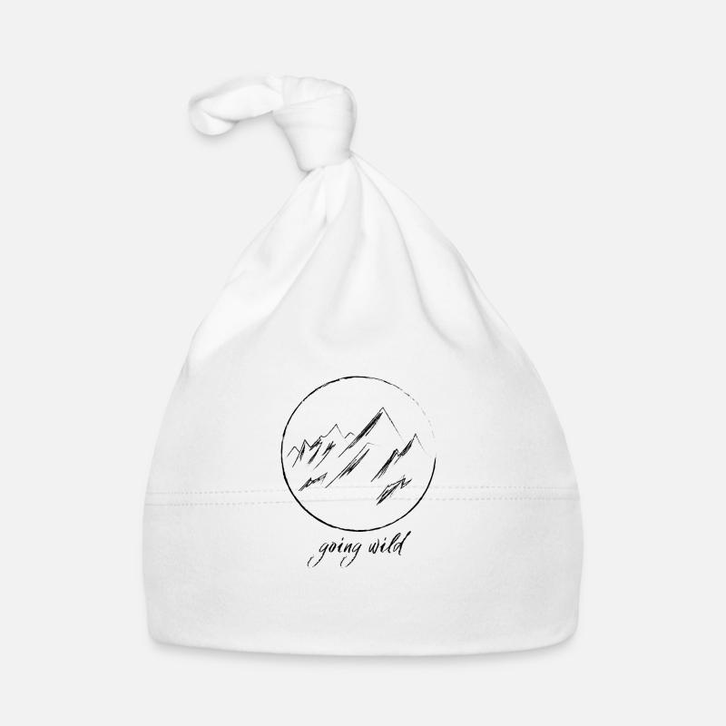 Berge - Going Wild Baby Bio-Mütze
