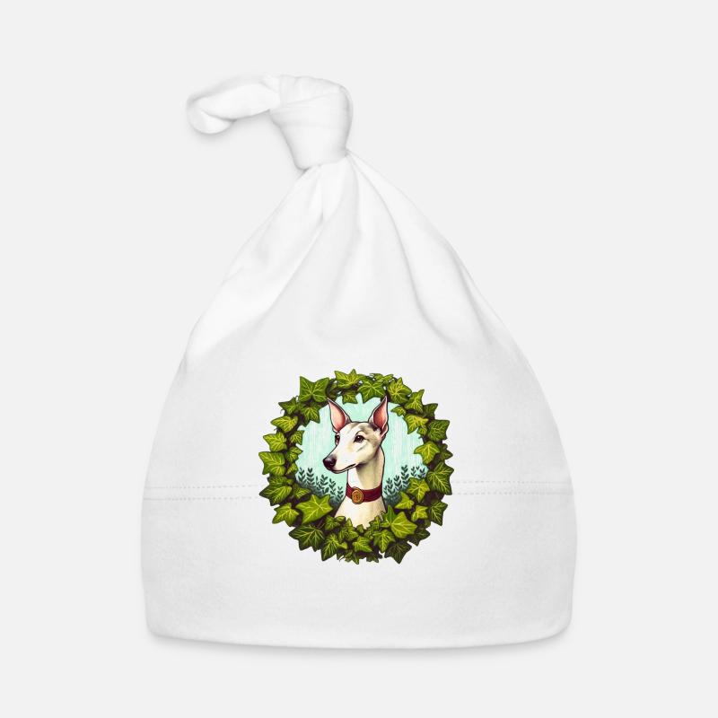 Vintage Galgo - Bonnet bio Bébé - blanc