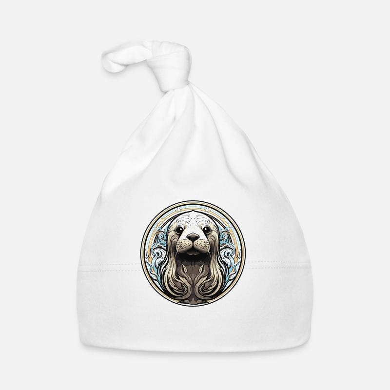 Seal Walrus Organic Baby Cap