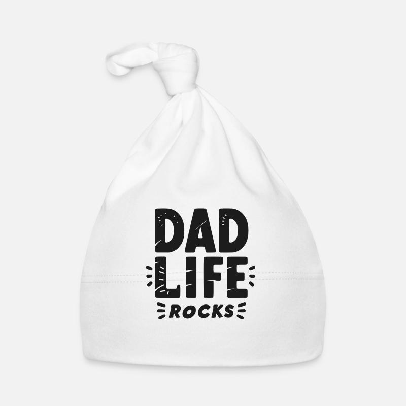 La vie de papa est géniale Bonnet bio Bébé