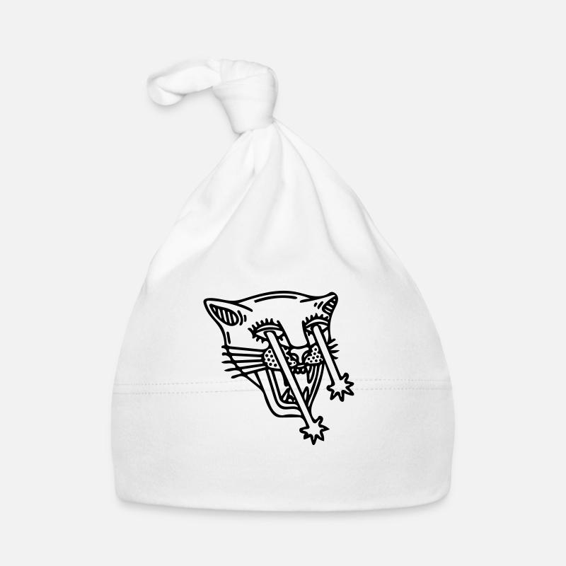 Katzenlöwe Baby Bio-Mütze