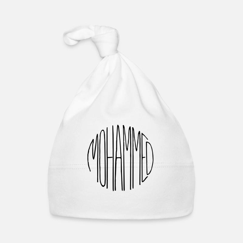 Mohammed - Organic Baby Cap - white