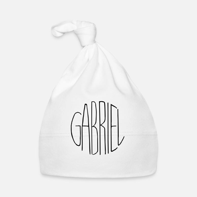 Gabriel - Baby Bio-Mütze - Weiß