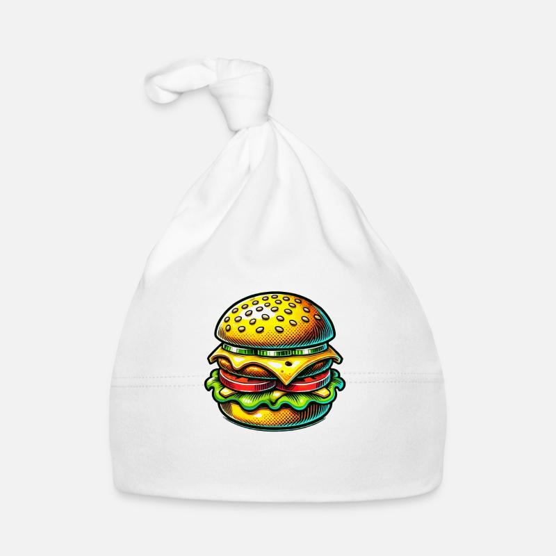 hamburger Baby Bio-Mütze