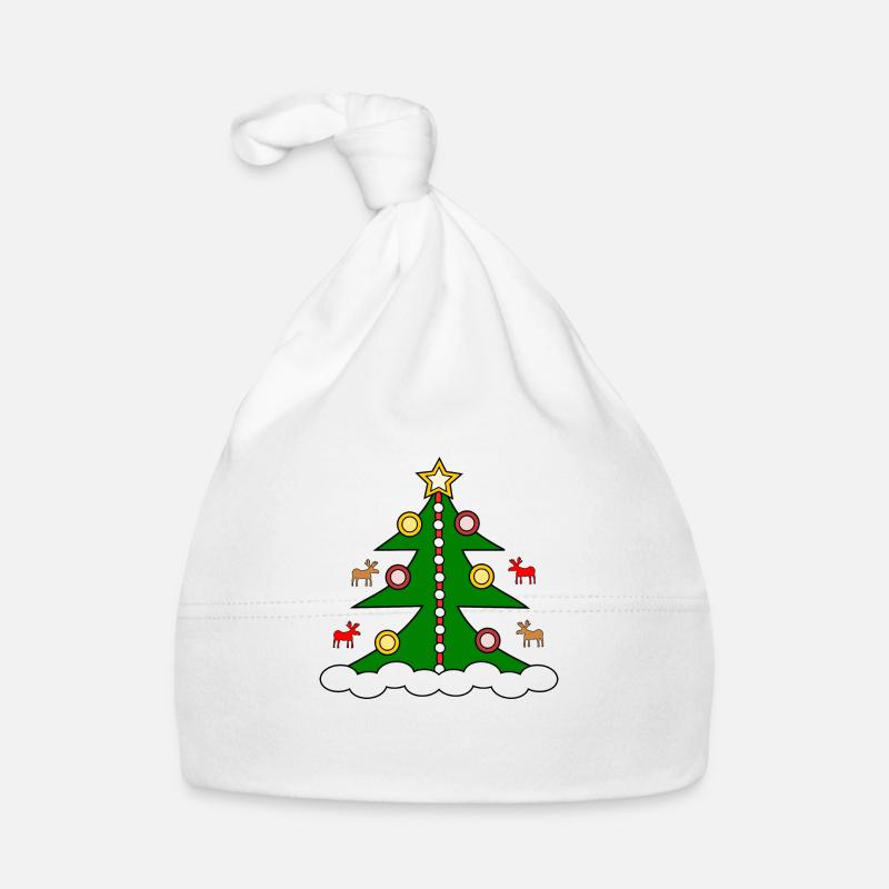 Christmas Tree Baby Bio-Mütze