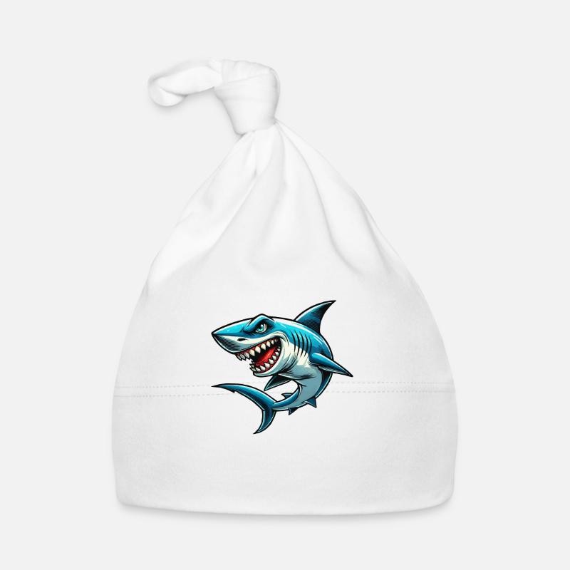 Requin requin Bonnet bio Bébé