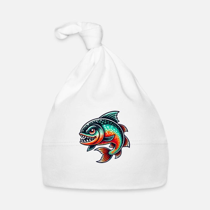 piranha-strip Bio-muts voor baby's