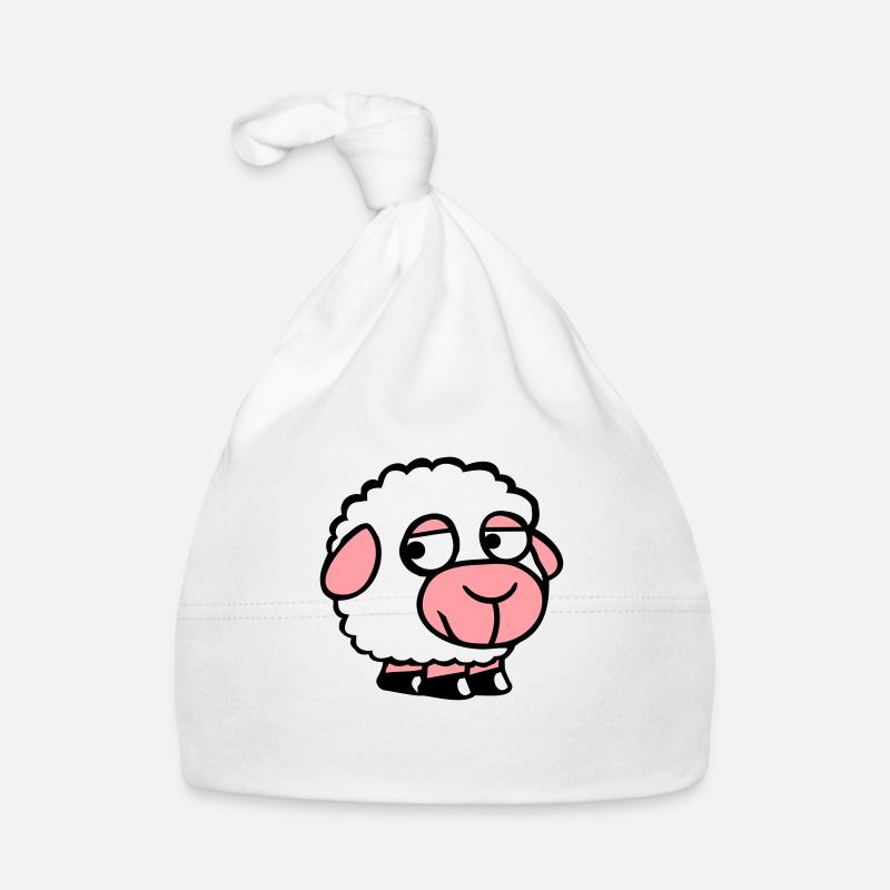 Sheep Sad Shy Introvert Unhappy Organic Baby Cap