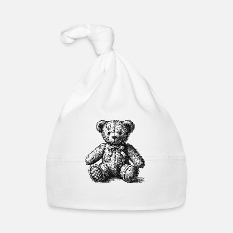 Nounours Bonnet bio Bébé