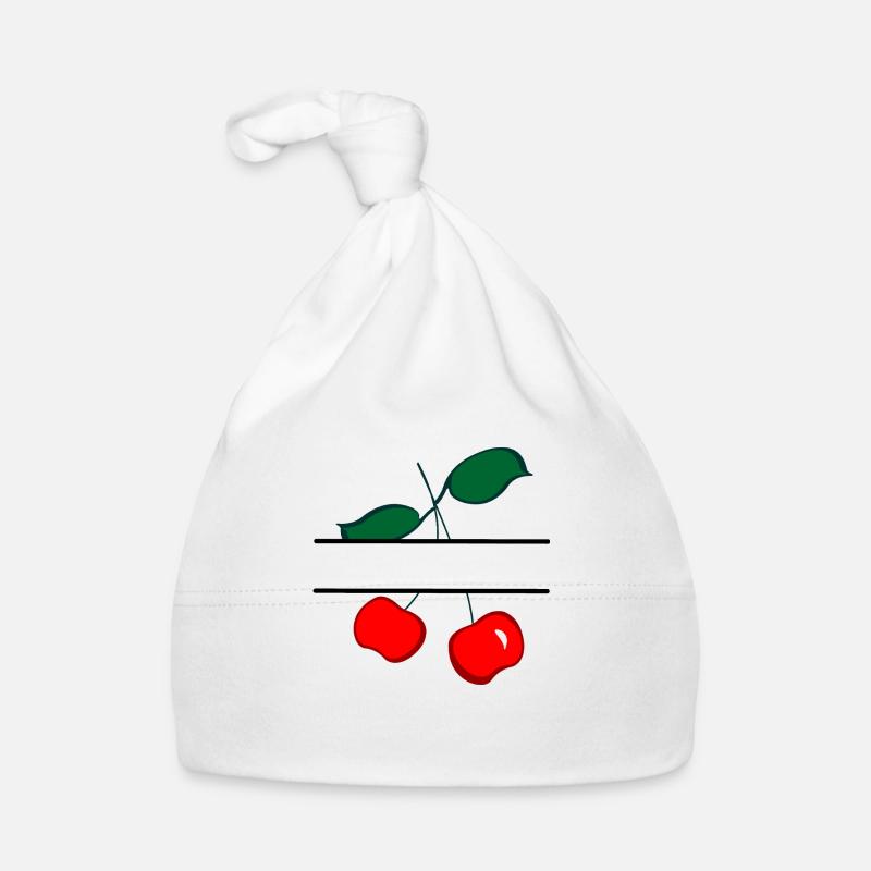 Cherry banner Organic Baby Cap