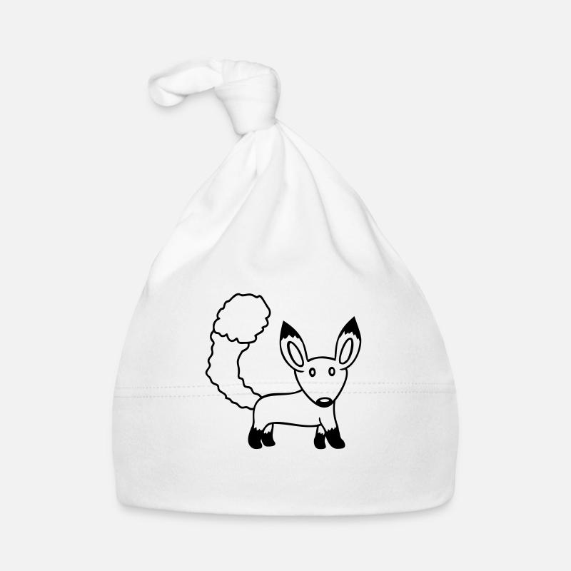 Fuchs Rotfuchs Wildes Tier Schlauer Wald Bewohner Baby Bio-Mütze