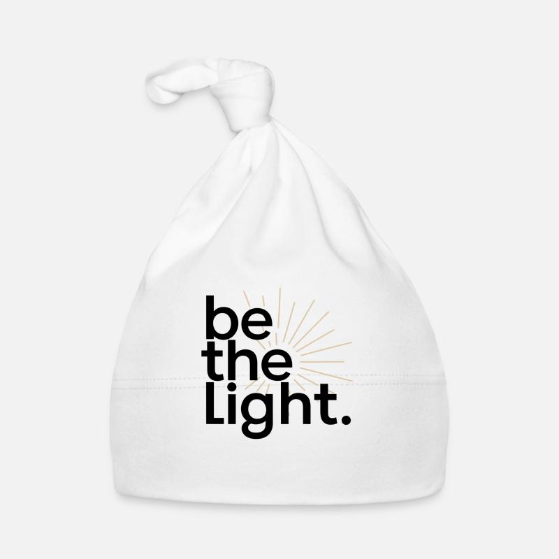 be the light Baby Bio-Mütze