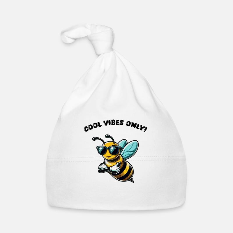 Bee Cool Comic Organic Baby Cap