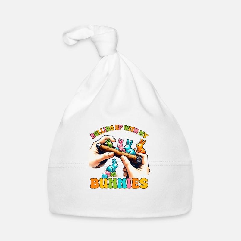 Pâques Pâques Lapin Veille de Pâques Dimanche de Pâques Oeuf de Pâques Printemps Bonnet bio Bébé