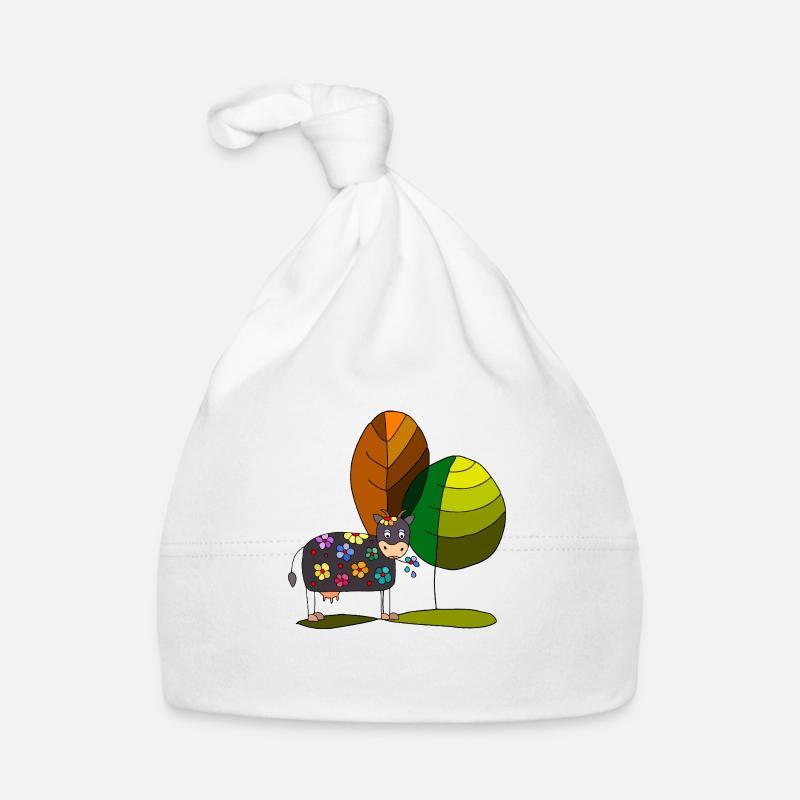 Kuh Baby Bio-Mütze