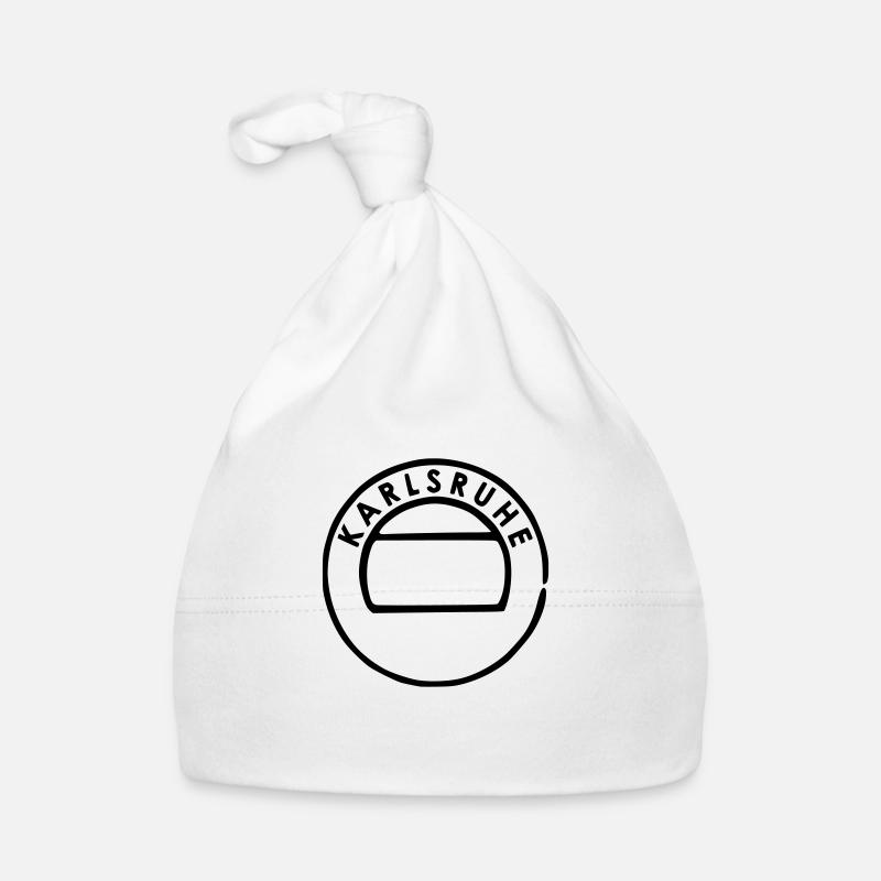 Karlsruhe Postmark Organic Baby Cap